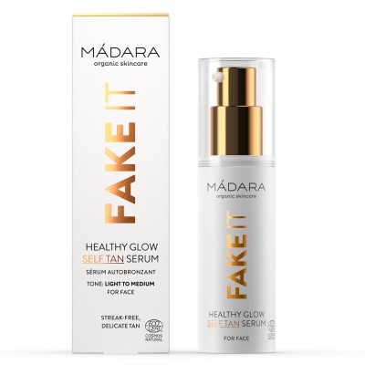 MADARA FAKE IT SERUM AUTOBRONCEADOR TONO LIGHT TO MEDIUM 30ML