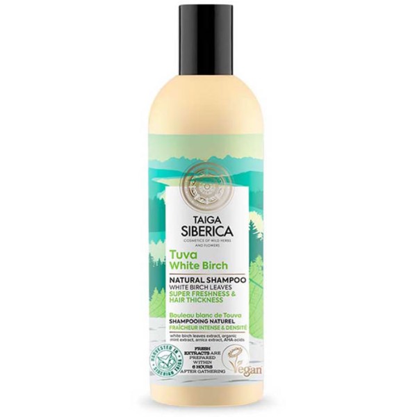 TAIGA SIBERICA TUVA WHITE BIRCH NATURAL SHAMPOO 270ML