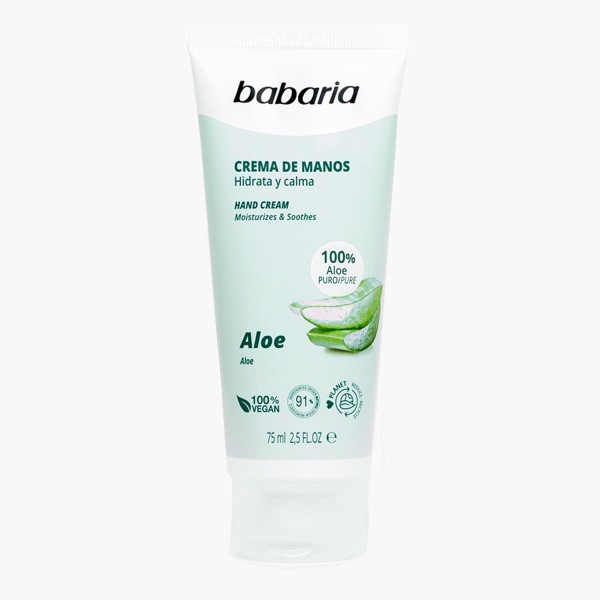 BABARIA ALOE VERA CREMA DE MANOS 75ML