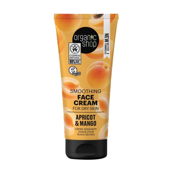 ORGANIC SHOP APRICOT SMOOTHING CREMA FACIAL PIEL SECA 50ML