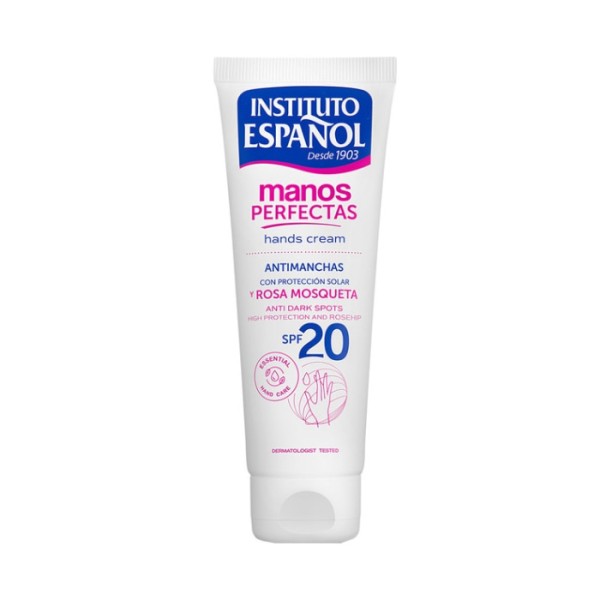 INSTITUTO ESPAÑOL MANOS PERFECTAS CREMA DE MANOS ANTI-MANCHAS Y ROSA MOSQUETA 75ML