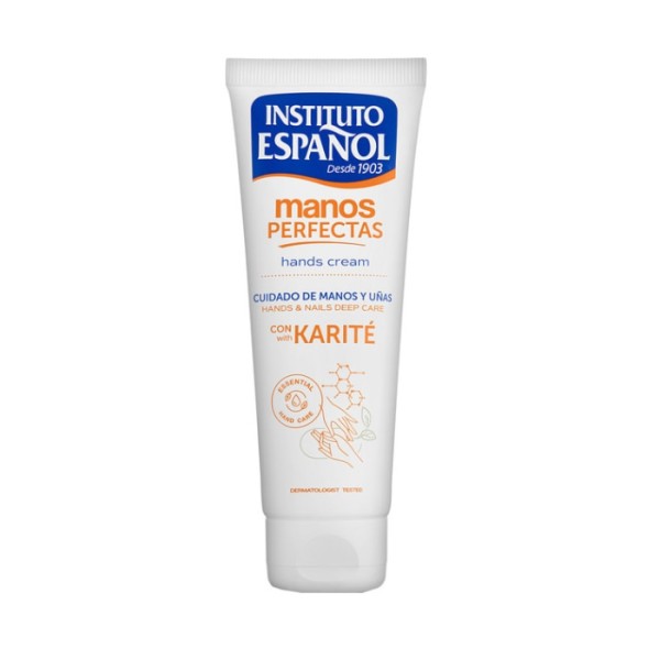 INSTITUTO ESPAÑOL MANOS PERFECTAS CREMA DE MANOS CON KARITE 75ML