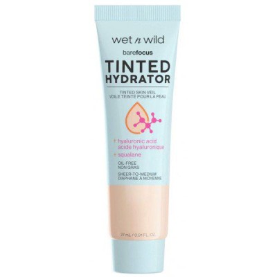 WETN WILD BAREFOCUS TINTED HYDRATOR BASE LIGHT 1UN