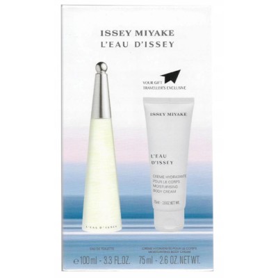 ISSEY MIYAKE L'EAU D'ISSEY EAU DE TOILETTE 75ML VAPORIZADOR + CREMA CORPORAL 75ML