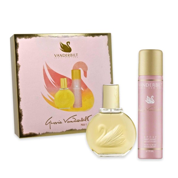 GLORIA VANDERBILT PACK EAU DE TOILETTE 100ML VAPORIZADOR + DESODORANTE 150ML VAPORIZADOR