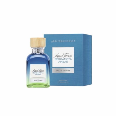 Adolfo Dominguez Agua Fresca Bergamota Ambar Eau De Toilette Spray 120ml