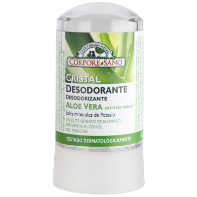 Corpore Desod Mineral Aloe 60g Potassium Alum y Aloe Ve