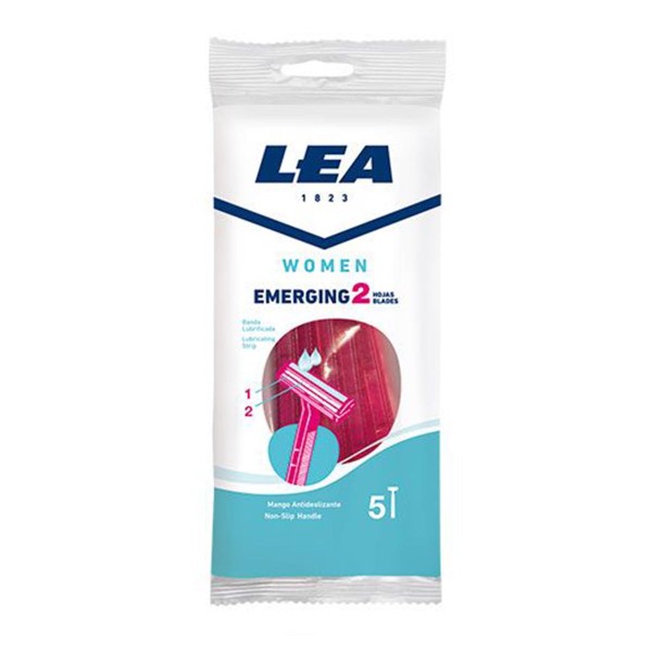 LEA MUJER EMERGING CUCHILLAS DESECHABLES 2 HOJAS 5UN