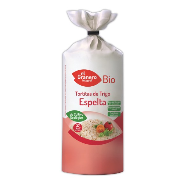 Granero Tortitas Integrales Espelta Bio 108g