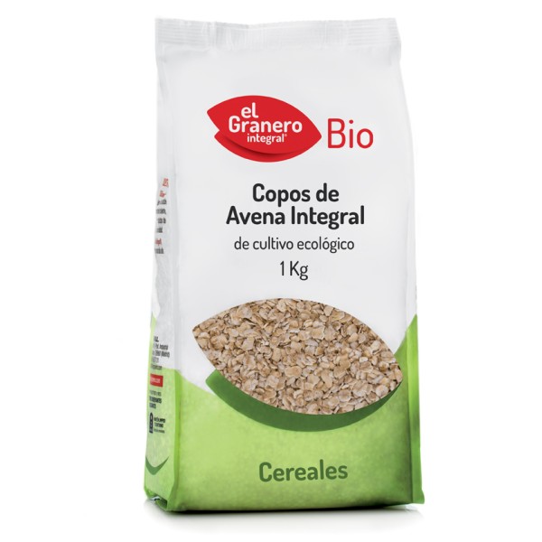 Granero Copos Avena Integral Bio 1 Kg