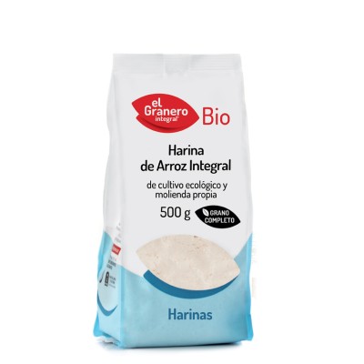 Granero Harina De Arroz Integral Bio 500 Gramos
