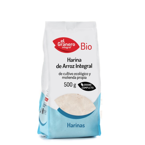 Granero Harina De Arroz Integral Bio 500 Gramos