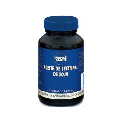 Gsn Aceite Lecitina 1200 Mg 80 Per