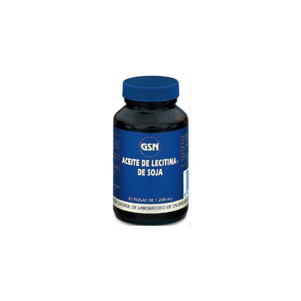 Gsn Aceite Lecitina 1200 Mg 80 Per