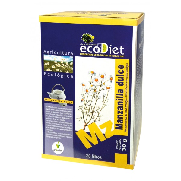 Novadiet Infu Manzanilla Ecodiet 20 Filtros