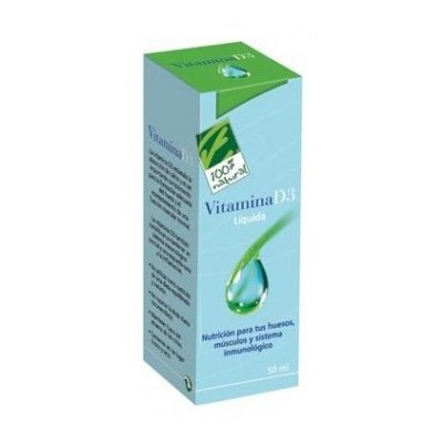 100%natura 100 Natura 100 Natura 100 Natura Vitamina D3 Liquida 50ml