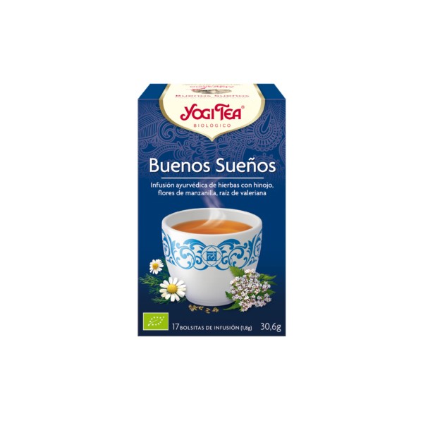 Yogi Tea Buenos Sueños 17 Bolsitas X 1,8g