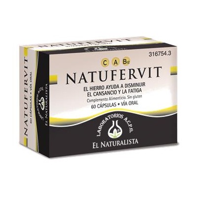 El Natural Natufervit 60 Caps