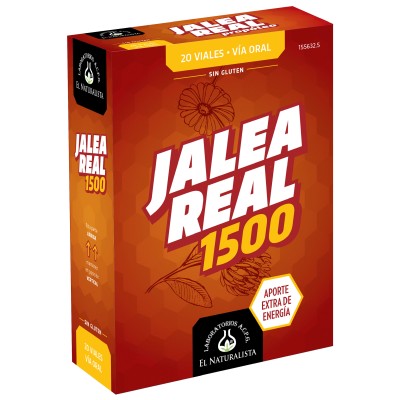 El Natural Jalea Real 1500 20 Viales Abre Facil