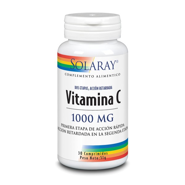 Solaray Vitamina C 1000 Mg 100 Tabletas