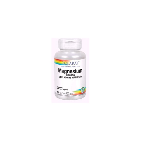 Solaray Magnesium 133 Mg 90 Vcaps