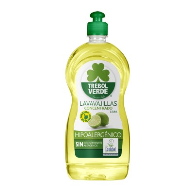 Trébol Verde Lavavajillas Lima Ecologico 750ml