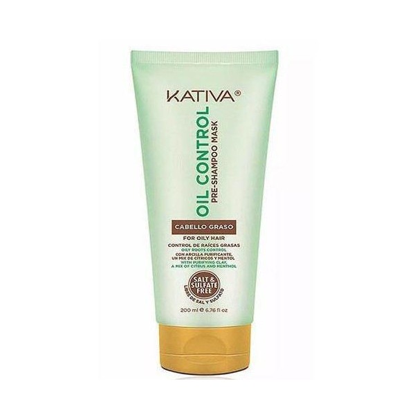 Kativa Oil Control Mascarilla Pre-Champú 200ml