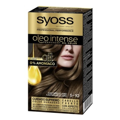 Syoss Oleo Intense Tinte Permanente 5-10 Castaño Claro