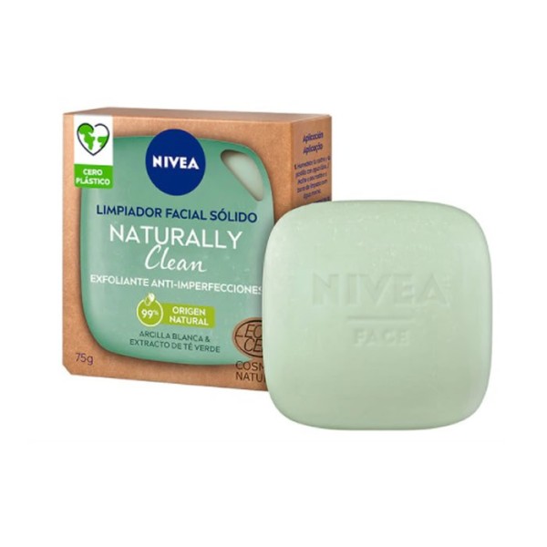 Nivea Naturally Clean Exfoliante Anti-Imperfecciones Arcilla Blanca 75g