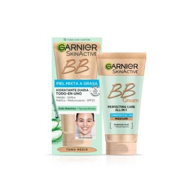 Garnier Bb Cream Pieles Mixtas Grasas Medium 50ml