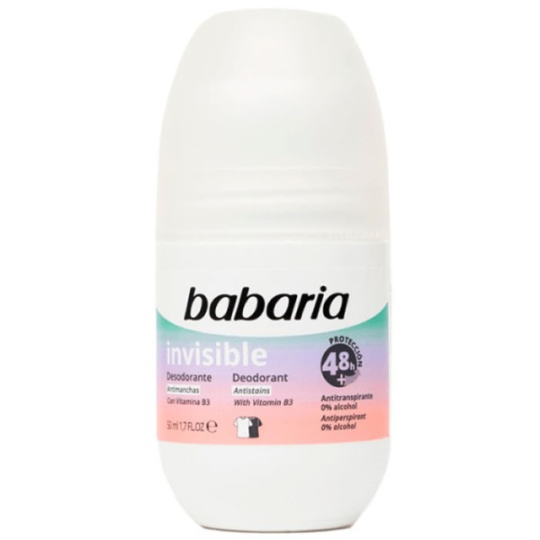 Babaria Desodorante Invisible Roll On 50ml