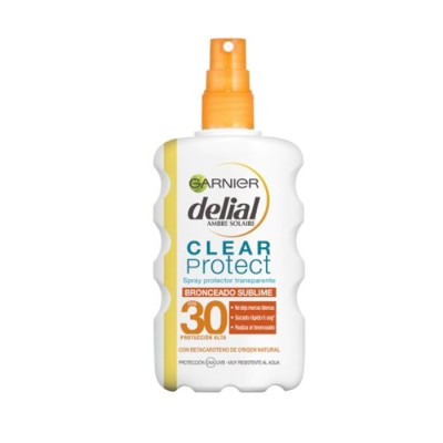 Delial Clear Protect Spray Protector Transparente Spf30 200ml