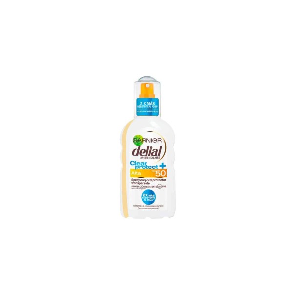 Delial Clear Protect Spray Transparente Spf50 200ml