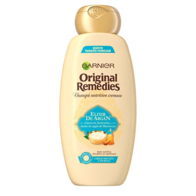 Garnier Original Remedies Champú Nutritivo Elixir De Argán 600ml