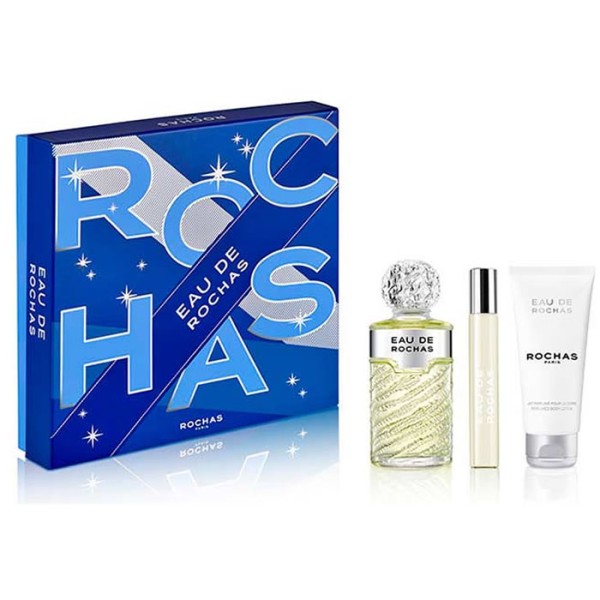 Eau De Rochas Eau De Toilette Spray 100ml Set 3 Piezas