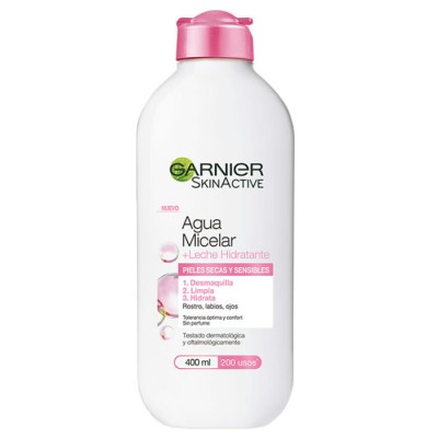 SKIN A ESS DESMAQ MICELAR 400 LECHE P/S