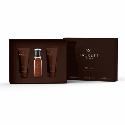 Hackett Absolute Eau De Perfume Spray 100ml Set 3 Piezas