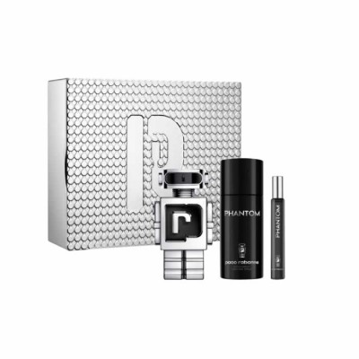 Paco Rabanne Phantom Eau De Toilette Spray 100ml Set 3 Piezas