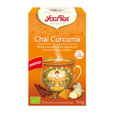 Yogi Tea Chai Curcuma 17 Bolsitas X 2g