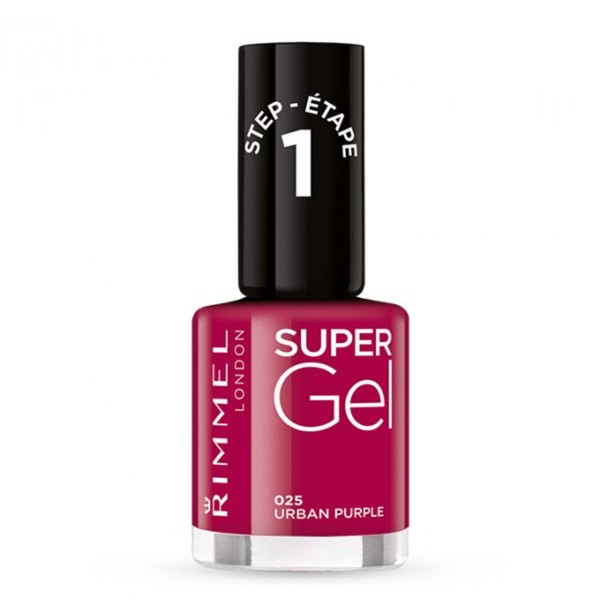 Rimmel London Supergel Kate Nail Lacquer 025 Urban Purple