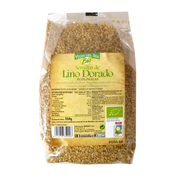 Ynsadiet Semillas De Lino Dorado 350g