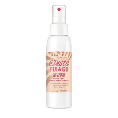 Rimmel London Lasting Finish Fix y Go 2 In 1 Primer and Setting Spray 100