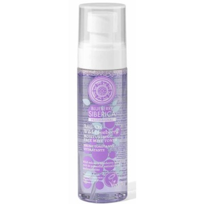 NATURA SIBERICA BLUEBERRY ANTI-OX TONICO FACIAL MIST WILD BLUEBERRY 100ML