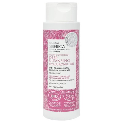 NATURA SIBERICA ACEITE LIMPIADOR HIALURONICO 150ML