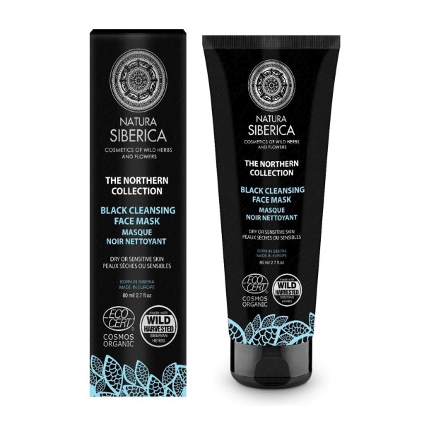 NATURA SIBERICA THE NORTHERN COLLECTION MASCARILLA FACIAL LIMPIADORA BLACK 60ML