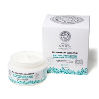 NATURA SIBERICA THE NORTHERN COLLECTION MANTECA LIMPIADORA WHITE 120ML