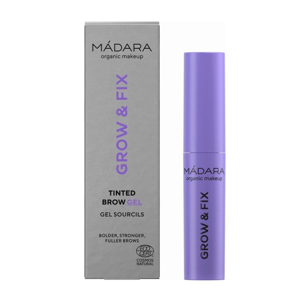 MADARA GROW&FIX TINTED BROW GEL 04 ASH BROWN 1UN