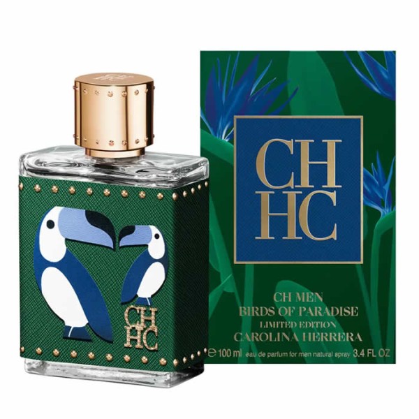 Carolina Herrera CH Men Birds Of Paradise Eau De Parfum Spray 100ml Limited Edition