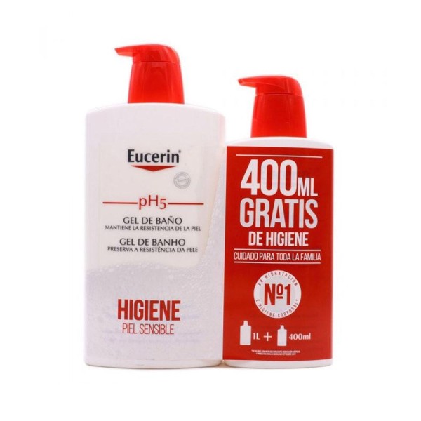 Eucerin ph5 gel ducha 1000ml + recarga de 400ml