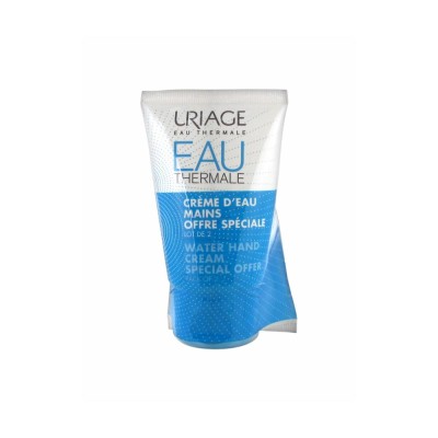 Uriage creme d'eau mains 2x50ml